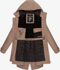 Navahoo Manteaux De Pluie Manteau Fonctionnel Rainy Flower Femme Beige Foncé -Navahoo Soldes 6fc749b08293f1e4c2112c8aa5d98cc4