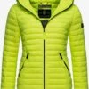 Navahoo Vestes De Mi-saison Veste Mi-saison Kimuk Femme Vert -Navahoo Soldes 71c6d1577db9784516836626393017ce