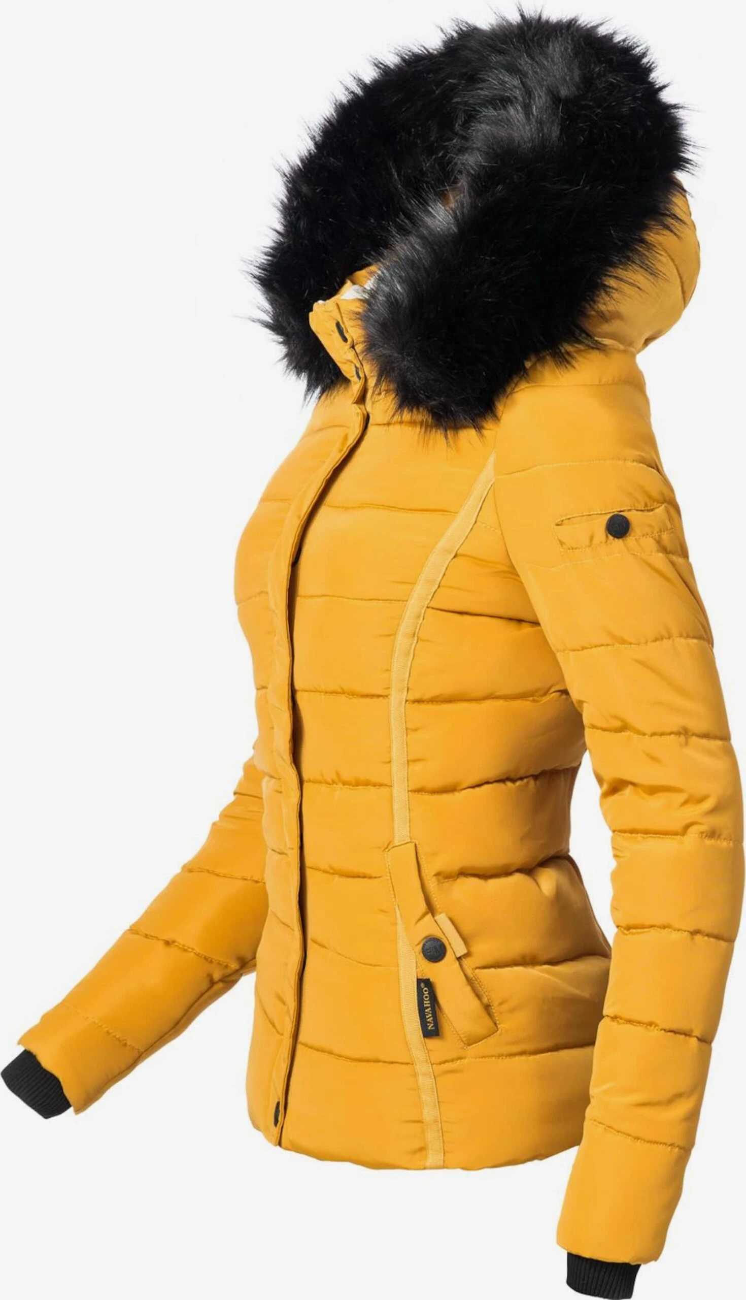 Navahoo Vestes Dhiver Veste D’hiver Miamor Femme Jaune Dor 4 Navahoo Vestes Dhiver Veste D’hiver Miamor Femme Jaune Dor - Image 2