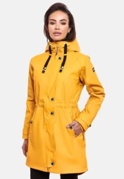 Navahoo Manteaux De Pluie Manteau Fonctionnel Rainy Flower Femme Miel -Navahoo Soldes 73c085e13573f6d64cc4db89528a43e4