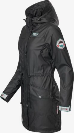 Navahoo Manteaux De Pluie Manteau Mi-saison Deike Femme Noir -Navahoo Soldes 73dbeeaf6eb9a0e3a0651ead1f77373d