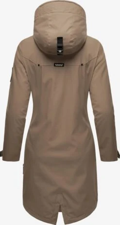 Navahoo Manteaux De Pluie Manteau Mi-saison Femme Beige -Navahoo Soldes 76b71f33d86a853c6ca29e23d51df59e