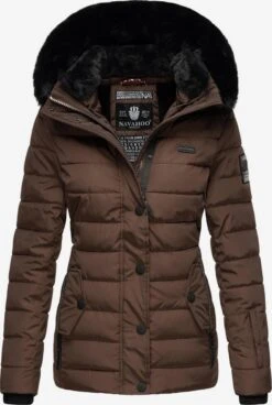 Navahoo Vestes Dhiver Veste D’hiver Milianaa Femme Chocolat