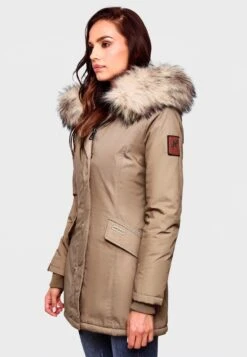 Navahoo Parkas Parka D’hiver Cristal Femme Noisette -Navahoo Soldes 7902597ea0d0581e4a70524f71ef3b45