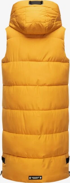 Navahoo Vestes Sans Manches Gilet Femme Jaune -Navahoo Soldes 7921ceff01a338feca4e9f6f78db49af