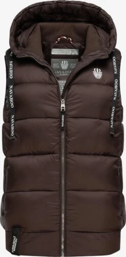 Navahoo Vestes Sans Manches Gilet Kassidy Femme Chocolat