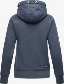 Navahoo Sweats à Capuche Sweat-shirt Liebesmäuschen Femme Bleu-gris -Navahoo Soldes 7a2b968f9cc0a5392d18ee7ac7f9ab92