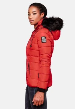 Navahoo Vestes Dhiver Veste D’hiver Zuckerbiene Femme Rouge Vif -Navahoo Soldes 7adc19588bc47f0c3c6af79c12a342bc