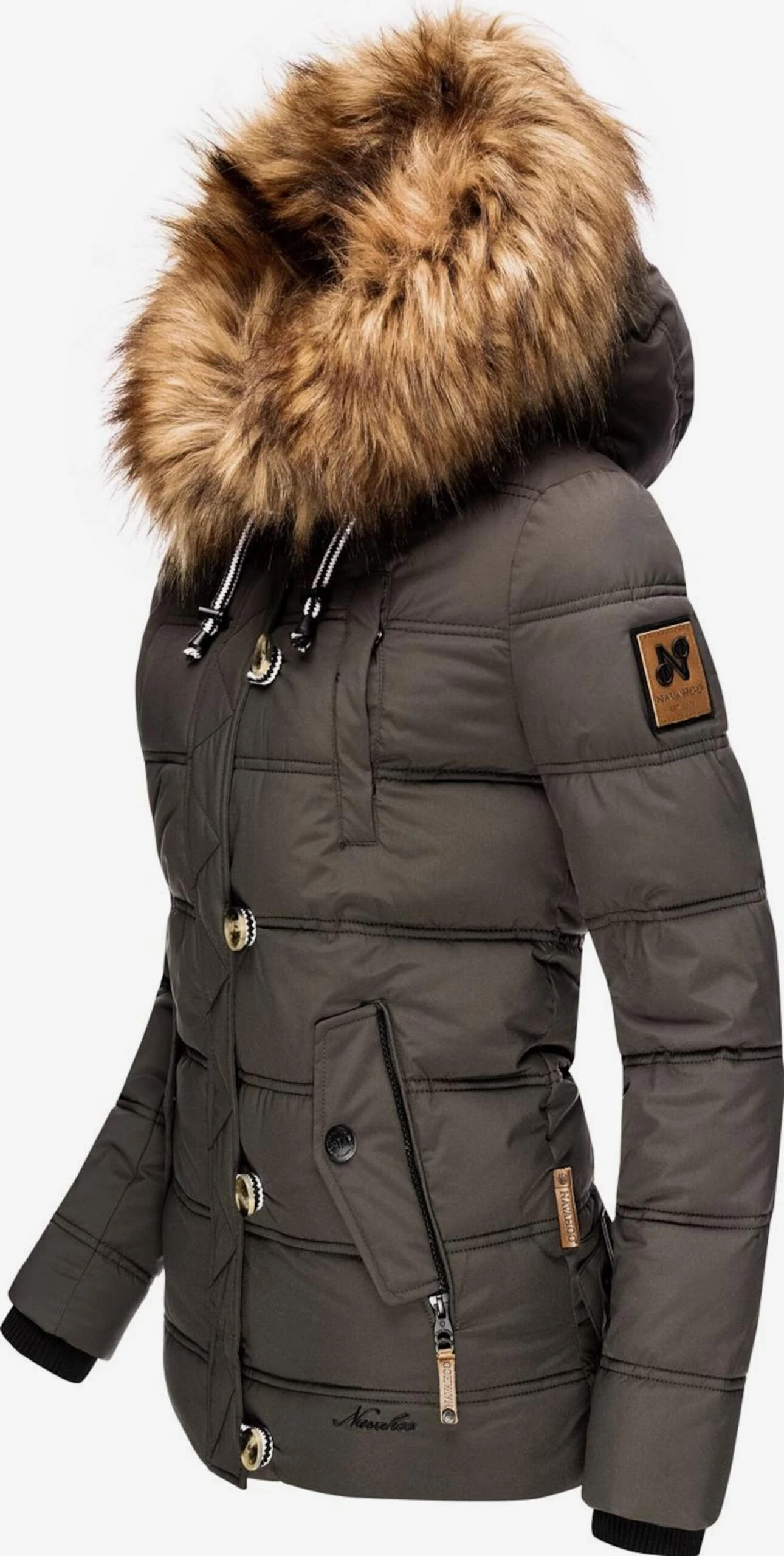 Navahoo Vestes Dhiver Veste D’hiver Zoja Femme Gris 4 Navahoo Vestes Dhiver Veste D’hiver Zoja Femme Gris - Image 2