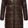 Navahoo Manteaux Dhiver Manteau D’hiver Schmuseengel Femme Marron -Navahoo Soldes 7d58fbd0ceab686a3df1122e36c9f67d