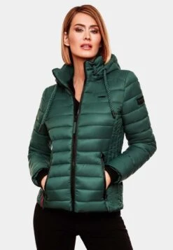 Navahoo Vestes De Mi-saison Veste Mi-saison Lulana Femme Vert -Navahoo Soldes 7ea9e49d11bcf30a56cc6e0b1fceb656