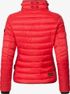 Navahoo Vestes De Mi-saison Veste Mi-saison Lulana Femme Rouge Néon -Navahoo Soldes 7fd5801eb634e11e9794758940158d60