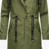 Navahoo Parkas Parka Mi-saison Josinaa Femme Vert -Navahoo Soldes 8001d7c90e4a4eef0f9700326b25d729