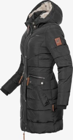 Navahoo Manteaux Dhiver Manteau D’hiver Paula Femme Noir -Navahoo Soldes 8049e992b03c21854b3e9fefda3dfe88