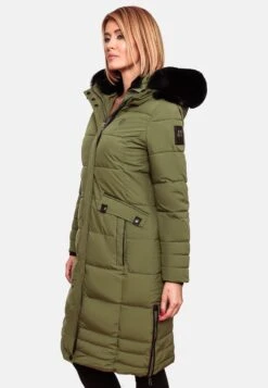 Navahoo Manteaux Dhiver Manteau D’hiver Fahmiyaa Femme Kaki -Navahoo Soldes 8359d002732b93299f62a4a81d8993e1