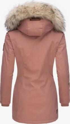 Navahoo Parkas Parka D’hiver Cristal Femme Rose Foncé -Navahoo Soldes 84580da7f93668233ccd86485e718f75