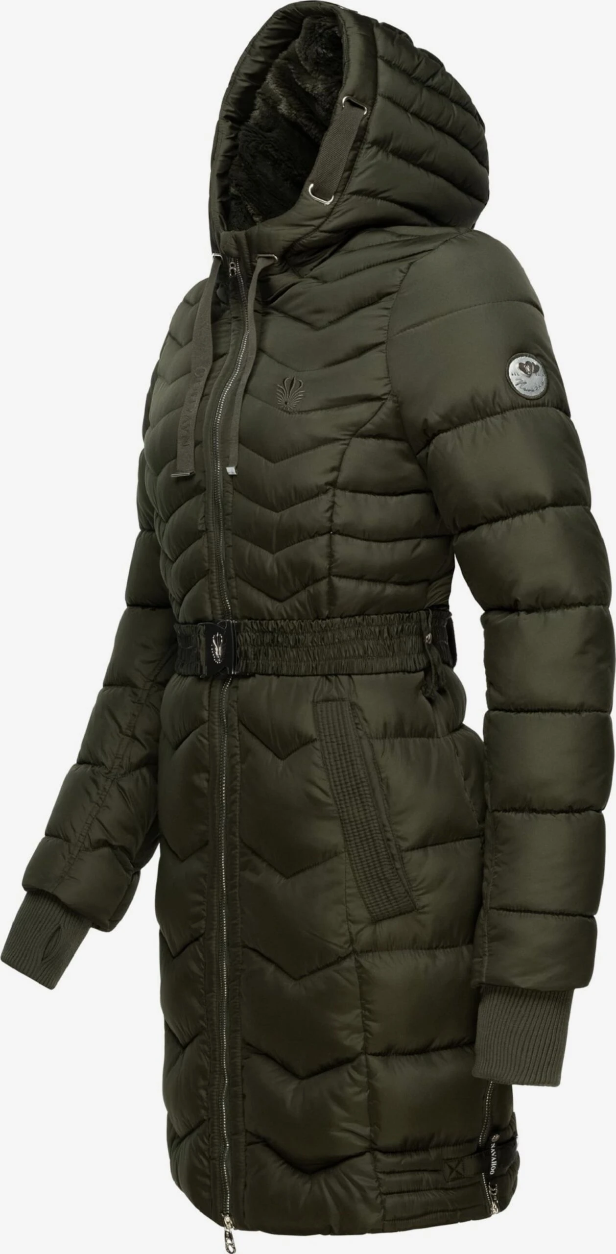 Navahoo Manteaux Dhiver Manteau D’hiver Alpenveilchen Femme Olive 4 Navahoo Manteaux Dhiver Manteau D’hiver Alpenveilchen Femme Olive - Image 2