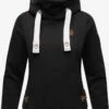 Navahoo Sweats à Capuche Sweat-shirt Raniaa Femme Noir -Navahoo Soldes 853000beb1a909df19945ec8973c59b8