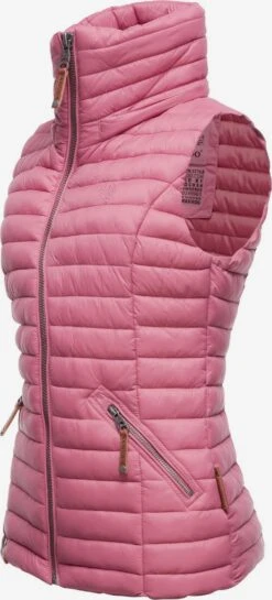 Navahoo Vestes Sans Manches Gilet Shadaa Femme Rose Ancienne -Navahoo Soldes 87a65a560a87c7ed963a5ee95d2ebb7f