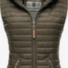 Navahoo Vestes Sans Manches Gilet Shadaa Femme Kaki -Navahoo Soldes 883edf42ae0bb8f3f9f32adb9971423c