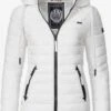 Navahoo Vestes De Mi-saison Veste Mi-saison Lulana Femme Blanc -Navahoo Soldes 88d61ad555a0320ce3507968d9590142