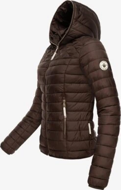 Navahoo Vestes De Mi-saison Veste Mi-saison Ich Bin Hübsch Femme Marron -Navahoo Soldes 8a09d11e2032313b40fd7b894df30642