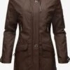 Navahoo Manteaux De Pluie Manteau Mi-saison Schötchen Femme Chocolat -Navahoo Soldes 8aab7062bc5a0d203ea02f661ec4bce5