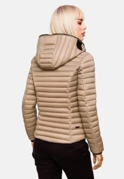 Navahoo Vestes De Mi-saison Veste Mi-saison Kimuk Femme Marron -Navahoo Soldes 8ab2051403823d819cced45f4ebd5c3f