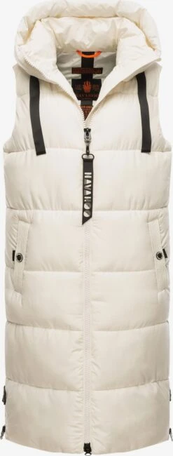 Navahoo Vestes Sans Manches Gilet Femme Blanc -Navahoo Soldes 8c23638506d89b5551cee504b14379b9