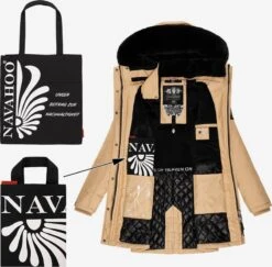 Navahoo Vestes Dextérieur Veste Fonctionnelle Tinis Femme Beige -Navahoo Soldes 8c9ed9513c8fa712871604aee23a5746