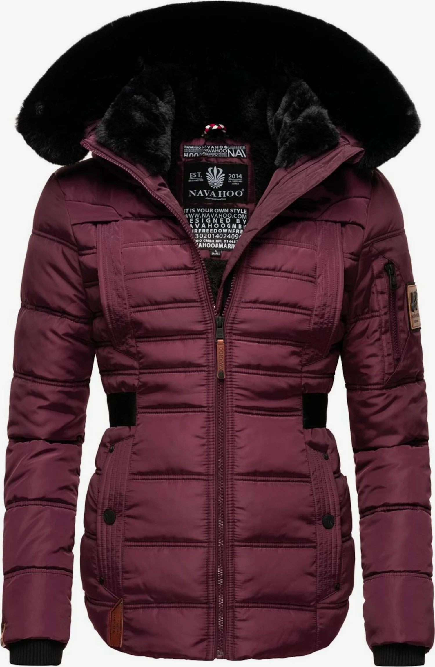 Navahoo Vestes Dhiver Veste D’hiver Melikaa Femme Bordeaux 3 Navahoo Vestes Dhiver Veste D’hiver Melikaa Femme Bordeaux