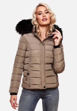 Navahoo Vestes Dhiver Veste D’hiver Miamor Femme Taupe -Navahoo Soldes 8cdfb7fdfc2ab8e8b407a5d3e48d8c07