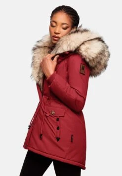 Navahoo Parkas Parka D’hiver Sweety Femme Rouge -Navahoo Soldes 8e0c8084ac7d0002472bc5baeef434af