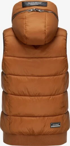 Navahoo Vestes Sans Manches Gilet Kassidy Femme Caramel -Navahoo Soldes 8e160ae54d6e96b55fab3a2c62503be0