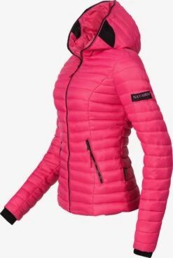 Navahoo Vestes De Mi-saison Veste Mi-saison Kimuk Femme Rose Néon -Navahoo Soldes 8ff886577a351ab35933e6635dd624b7