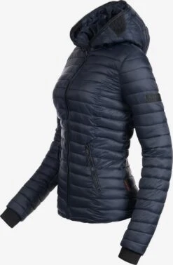 Navahoo Vestes De Mi-saison Veste Mi-saison Kimuk Femme Bleu Foncé -Navahoo Soldes 90cd62e24cf590e2d9df2cdcad928d2d