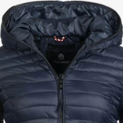 Navahoo Vestes De Mi-saison Veste Mi-saison Kimuk Femme Bleu Foncé -Navahoo Soldes 90dddf952492ec1862883d2d362d30bd