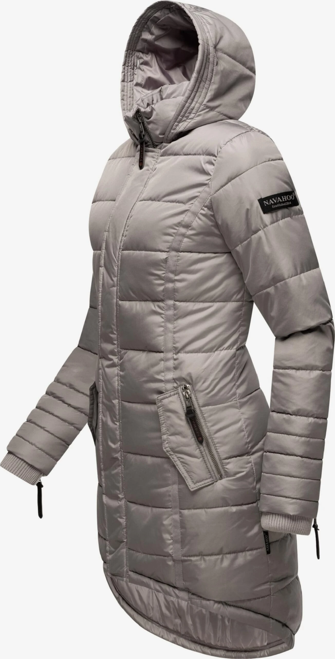 Navahoo Manteaux Dhiver Manteau D’hiver Papaya Femme Gris Argenté 6 Navahoo Manteaux Dhiver Manteau D’hiver Papaya Femme Gris Argenté - Image 4