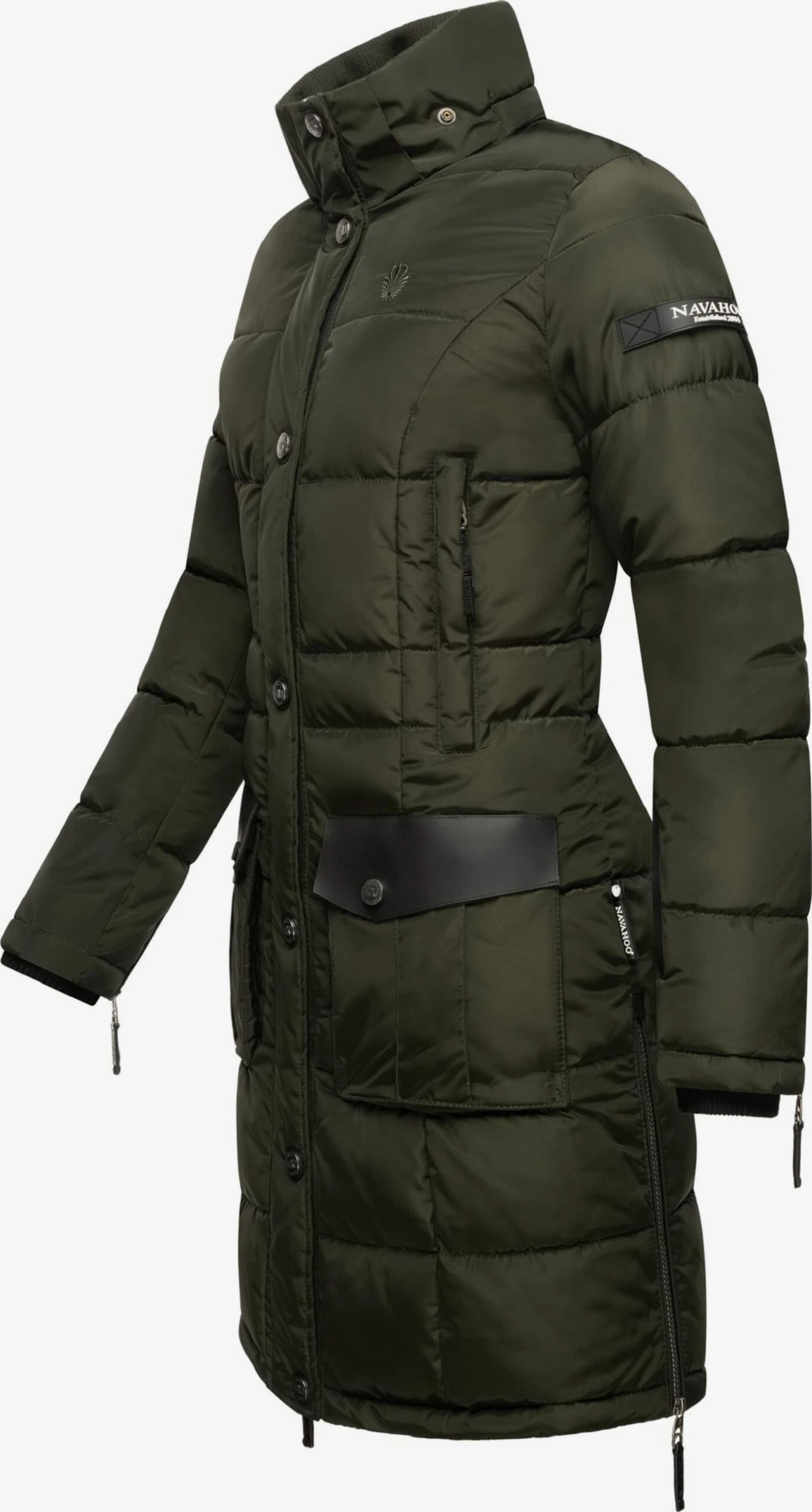 Navahoo Manteaux Dhiver Manteau D’hiver Sinja Femme Olive 7 Navahoo Manteaux Dhiver Manteau D’hiver Sinja Femme Olive - Image 5