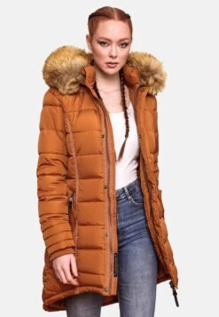 Navahoo Manteaux Dhiver Manteau D’hiver Papaya Femme Cognac -Navahoo Soldes 939ff2554b9ca66f212e5c86a18fabfa