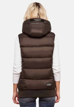Navahoo Vestes Sans Manches Gilet Kassidy Femme Chocolat -Navahoo Soldes 96f3613a1706d80ebe90ea60bad69d7d