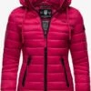 Navahoo Vestes De Mi-saison Veste Mi-saison Lulana Femme Framboise -Navahoo Soldes 976b4ad3e10e89a77e56ca0af0f5ee86