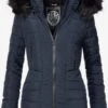 Navahoo Vestes Dhiver Veste D’hiver Adele Femme Bleu Foncé -Navahoo Soldes 97dc0f905ce2590c390cea646f8cacdf