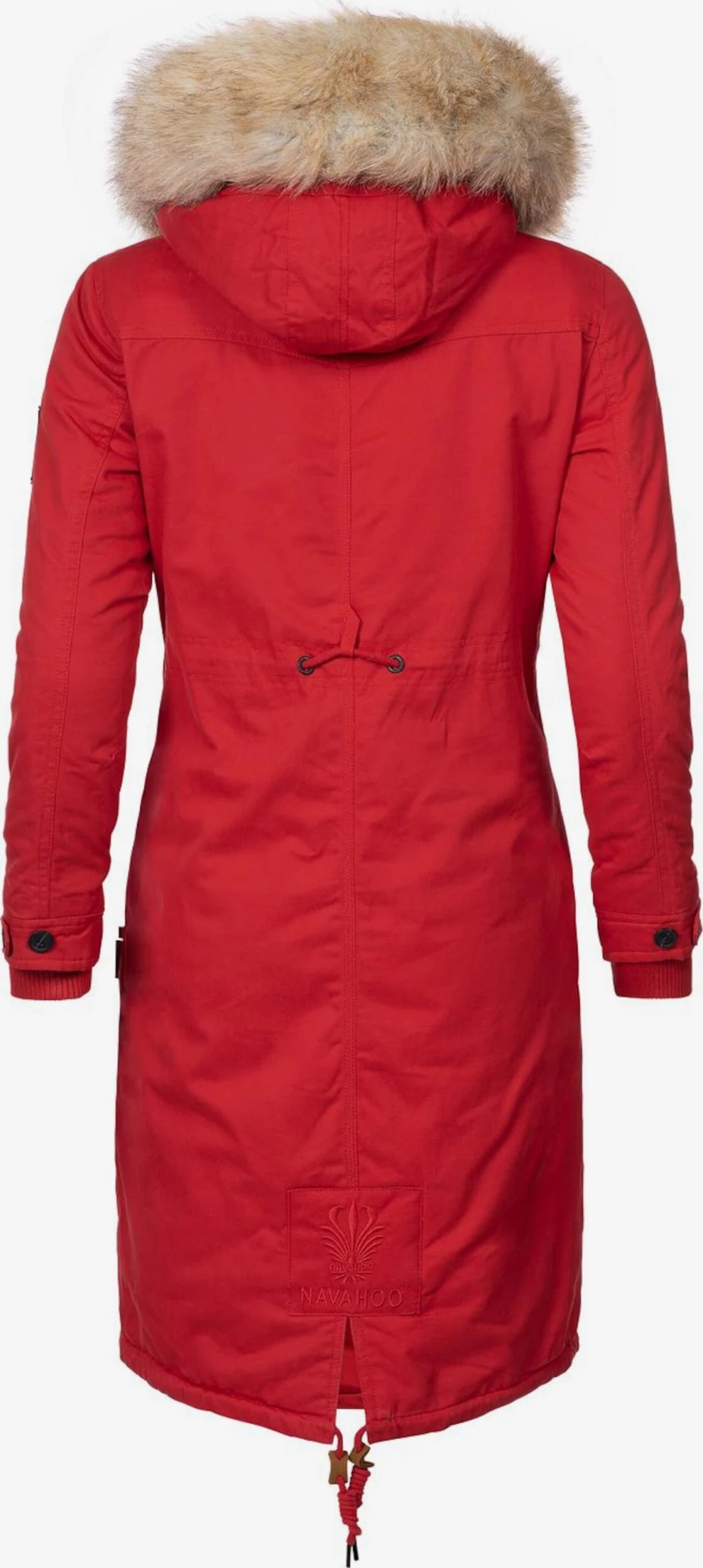 Navahoo Parkas Parka D’hiver Kin-Joo Femme Rouge Feu 4 Navahoo Parkas Parka D’hiver Kin-Joo Femme Rouge Feu - Image 2