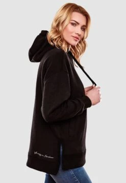 Navahoo Sweats à Capuche Sweat-shirt Silberengelchen Femme Noir -Navahoo Soldes 9a3713d6b6e1ee9c62f6a013ffd74cfe
