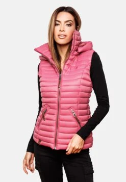 Navahoo Vestes Sans Manches Gilet Shadaa Femme Rose Ancienne -Navahoo Soldes 9b6a1a93a4f1a25c6e69978e1b73e34e