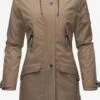 Navahoo Manteaux De Pluie Manteau Mi-saison Femme Beige -Navahoo Soldes 9c224665714f392ac894d826cd5119fb