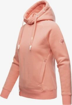 Navahoo Sweats à Capuche Sweat-shirt Liebesmäuschen Femme Abricot -Navahoo Soldes 9c2fc263bc402a89bd014e2b4d2910ae