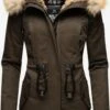 Navahoo Parkas Parka D’hiver Femme Chocolat -Navahoo Soldes 9fa98e3ec7326fd0add4a66eabb4f549