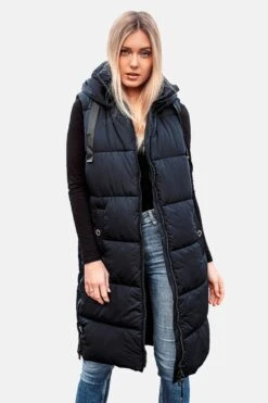Navahoo Vestes Sans Manches Gilet Femme Noir -Navahoo Soldes a2a1da1d0c27bdd2275189367b022161